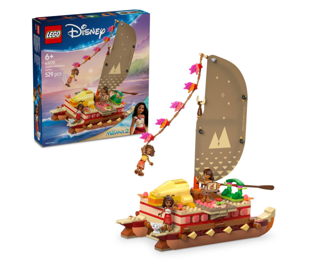 LEGO Disney Princess 43270 Kajakowa przygoda Vaiany - 1298081 - zdjęcie 4